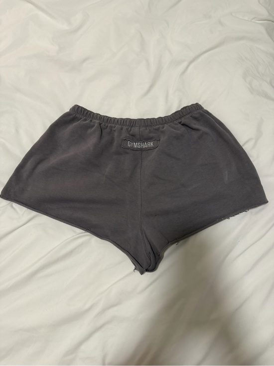 Gymshark Pants - Gymshark Charcoal Elastic-Waist Women’s Athletic Shorts